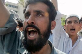 Pakistan protestors