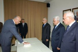 Palestinian caretaker ministers