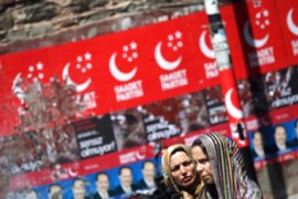 Turkey election posters