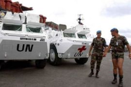French peacekeepers in Ivory Coast with no trousers
