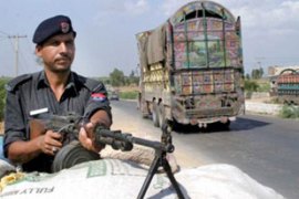 Security forces in Pakistan tribal region