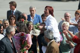 Bulgarian nurses return home