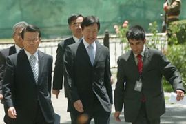 Korean Presidential Envoy Baek Jong-Chun