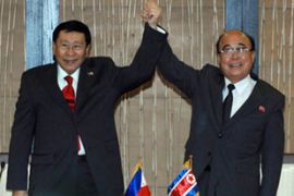 Myanmar and Philippines foreign ministers