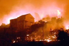 wildfire Dubrovnik