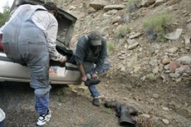 Mine rescue workers in Utah