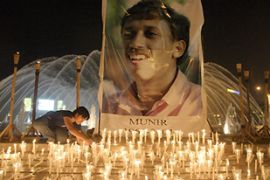 indonesia munir murder memorial