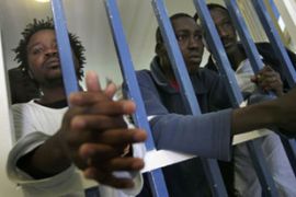 Sudanese prisoners in Israel