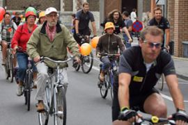 Cyclists in Belgium