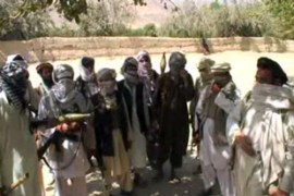 Taliban fighters in Kapisa province
