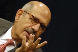 International Atomic Energy Agency (IAEA) chief Mohamed ElBaradei