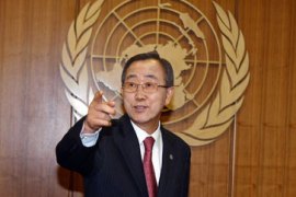 Ban Ki-moon news conference