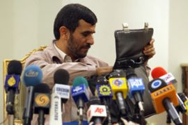Ahmadinejad press conference ahead of New York visit