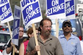 GM workers strike