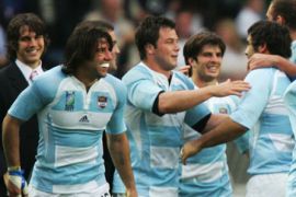Argentina rugby players