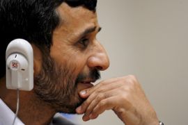 iranian president, Mahmoud Ahmadinejad