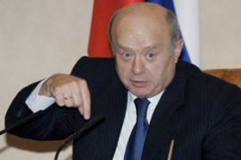 Russian prime minister Fradkov