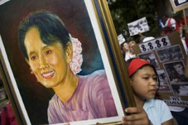 Protests in support of Myanmar demos