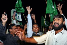 pakistan ruling party celebrations