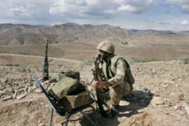 Pakistani soldier in Waziristan