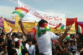 Iraqi kurds protest