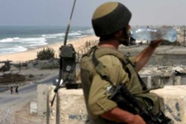 Israeli army - Gaza coast