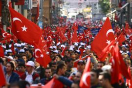 Turkey anti-PKK protests and funeral