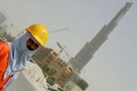 Construction worker in Dubai