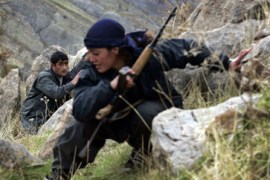 PKK guerillas