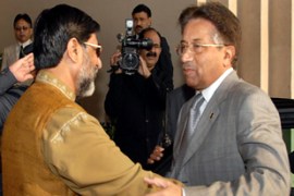 Pakistani President Pervez Musharraf