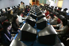 china internet cafe