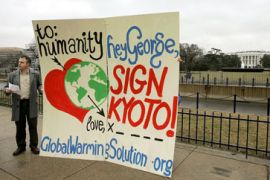 Kyoto Protocol protest