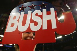 bush Republican party elephant symbol GOP