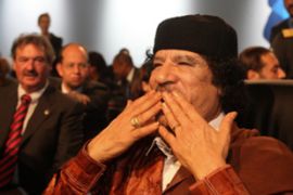 Gaddafi - EU-Africa summit