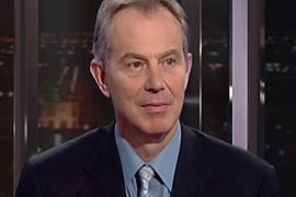 Tony Blair al Jazeera interview British UK prime minister envoy middle east