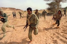 Polisario fighter Western Sahara