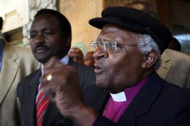 Desmond Tutu - mediator - kenya