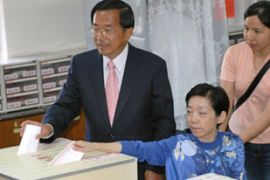 Chen Shui-bian Taiwan vote