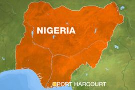 map pic - Nigeria showing Port harcourt