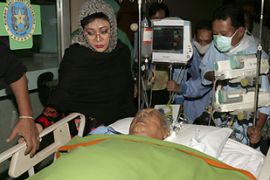 suharto hospital stretcher