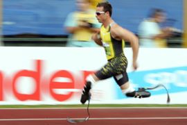 Oscar Pistorius, Paralympic champion