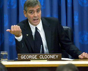 united nations peace envoy george clooney