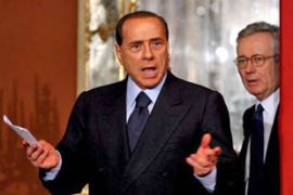 Silvio Berlusconi former Italian prime minister