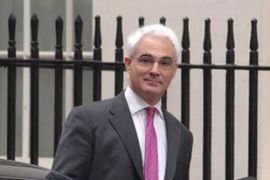 Alistair Darling, UK finance minister