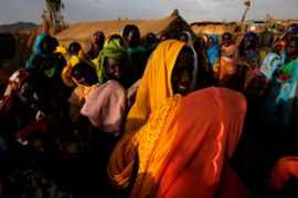 Female Darfur refugees