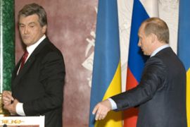 Vladimir Putin Viktor Yushchenko