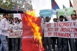 pakistan protest against denmark