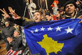 Kosovo indpendence cellebrations