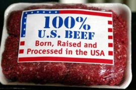 US beef