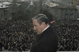 Levon Ter-Petrosian, Armenia presidential protests